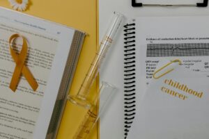 clear plastic pen on white paper